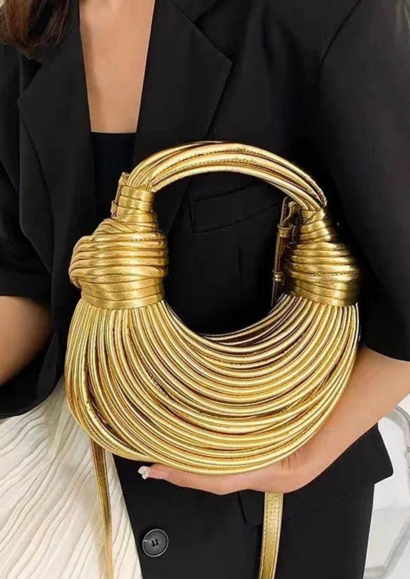 Spiral Leather Bag