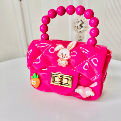 Kids teddy silicon bag