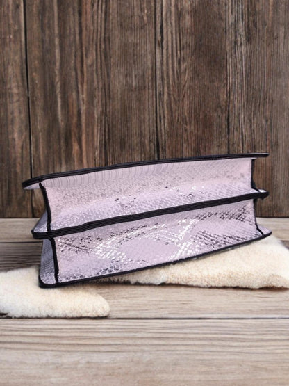 3D shade printed handbag