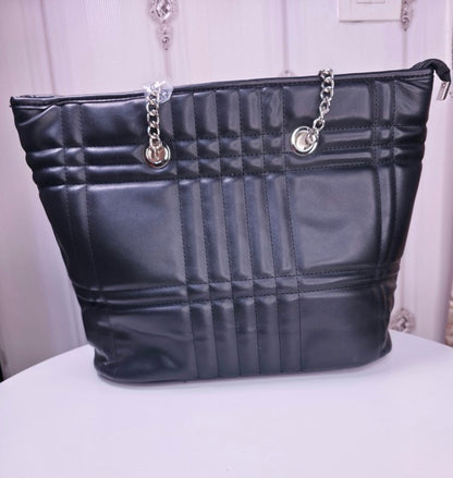 Leather  big sized handbag cum sling