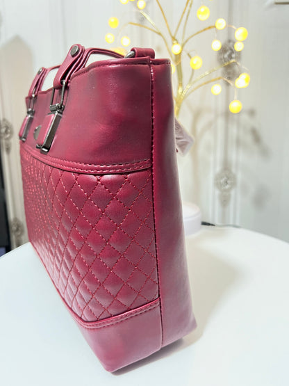 MIX pattern big handbag