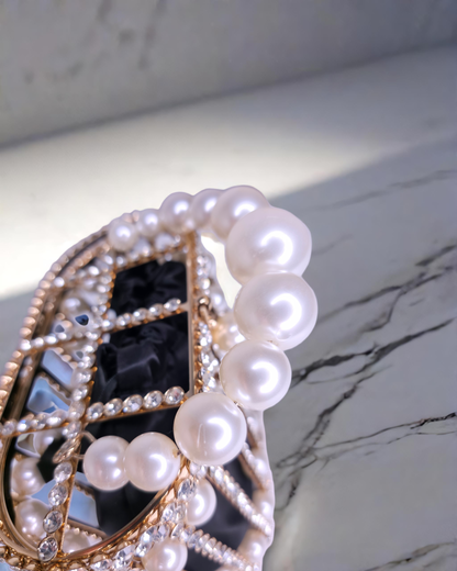 Bridal Metallic frame designer Potli  cage