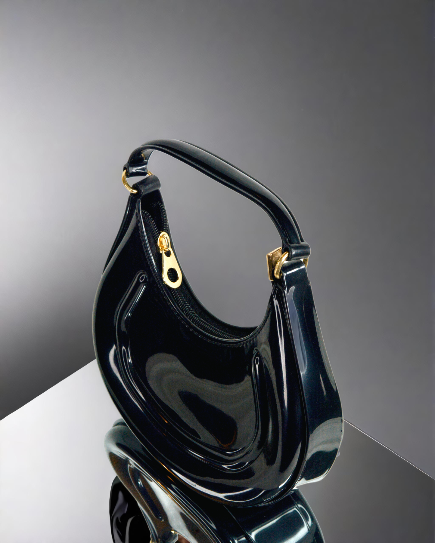 Silicon small sized handbag