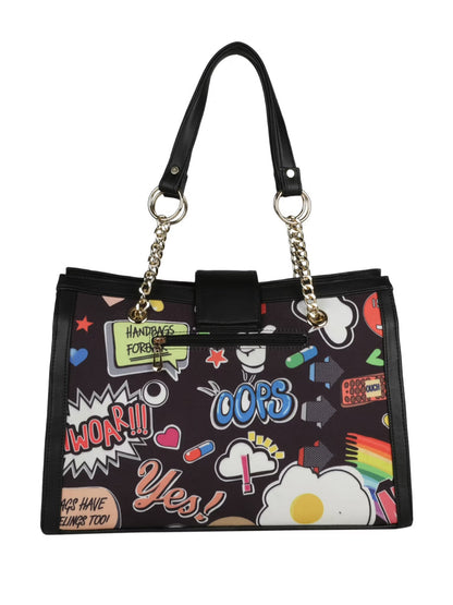 Funky tote bag