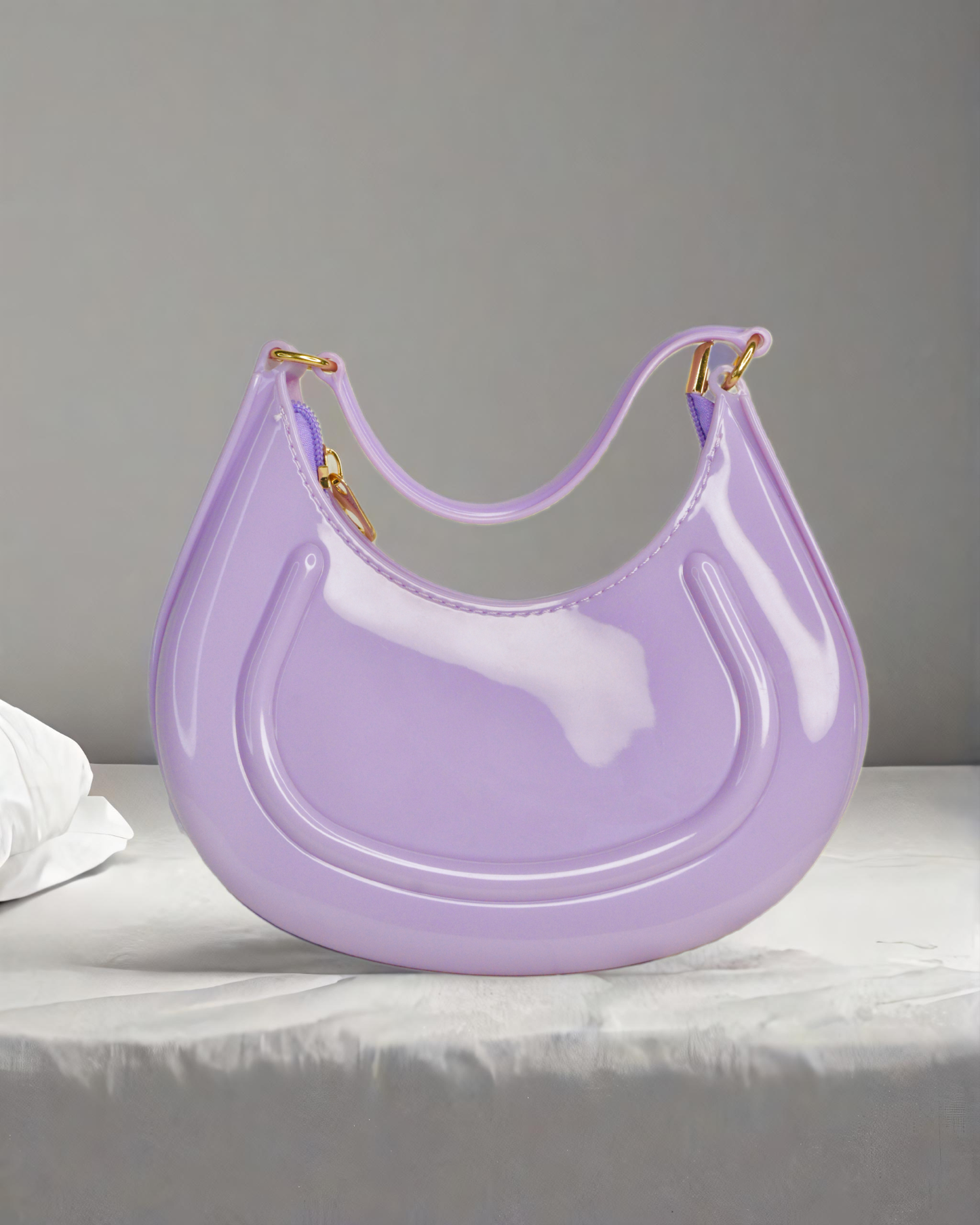 Silicon small sized handbag
