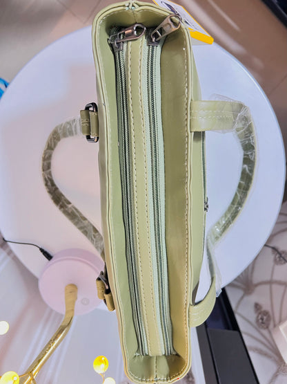 Neon Leatherette handbag