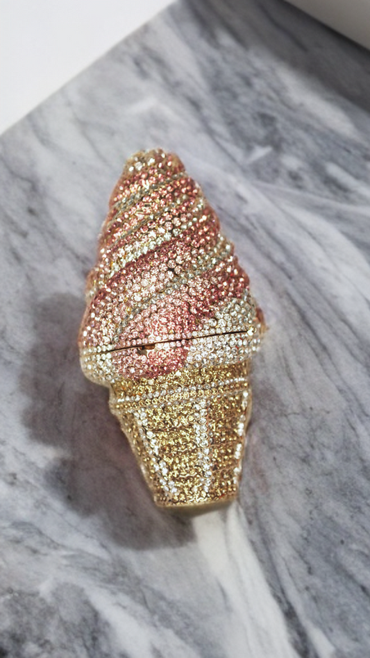 Crystal clutch - Icecream