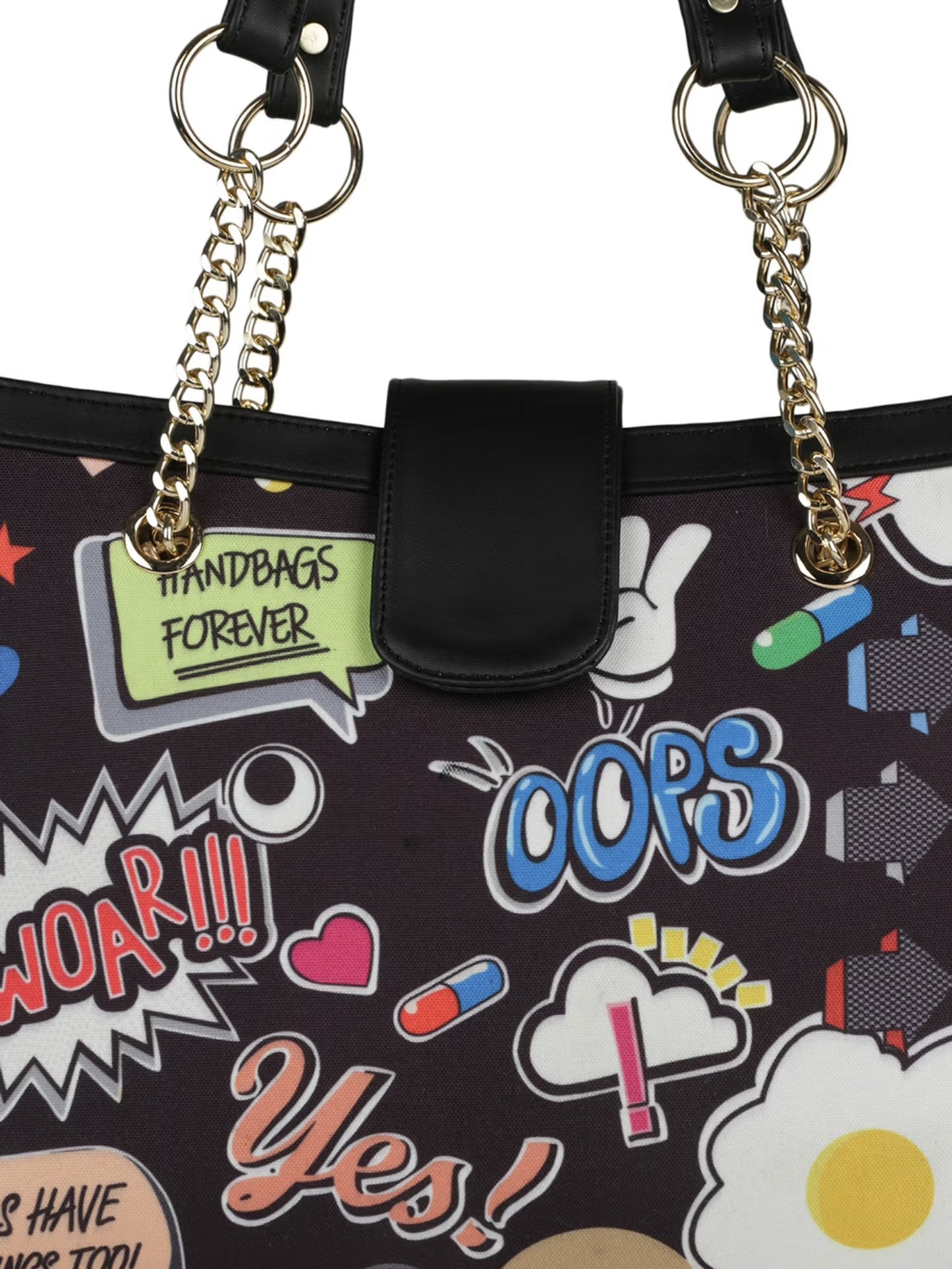 Funky tote bag