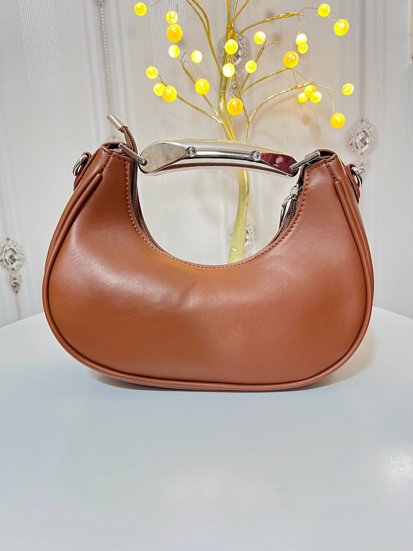 Cute  Bow Metal Handle Kate bag