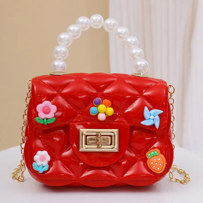Kids teddy silicon bag