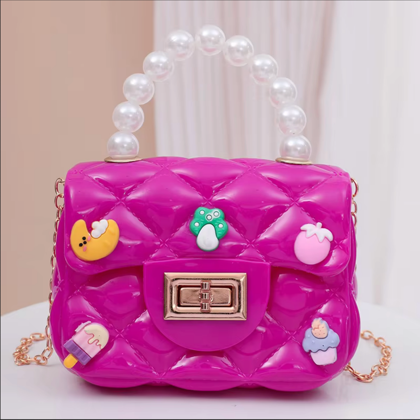 Kids teddy silicon bag