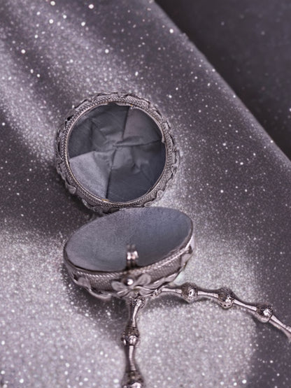 Small sized silver Noor Potli round